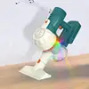 Kids Vacuum Cleaner Toy Pretend Play Vacuum Cleaning Toy Fun Parent-Child Interactive Sweeping Toy With Music And Lights for 4