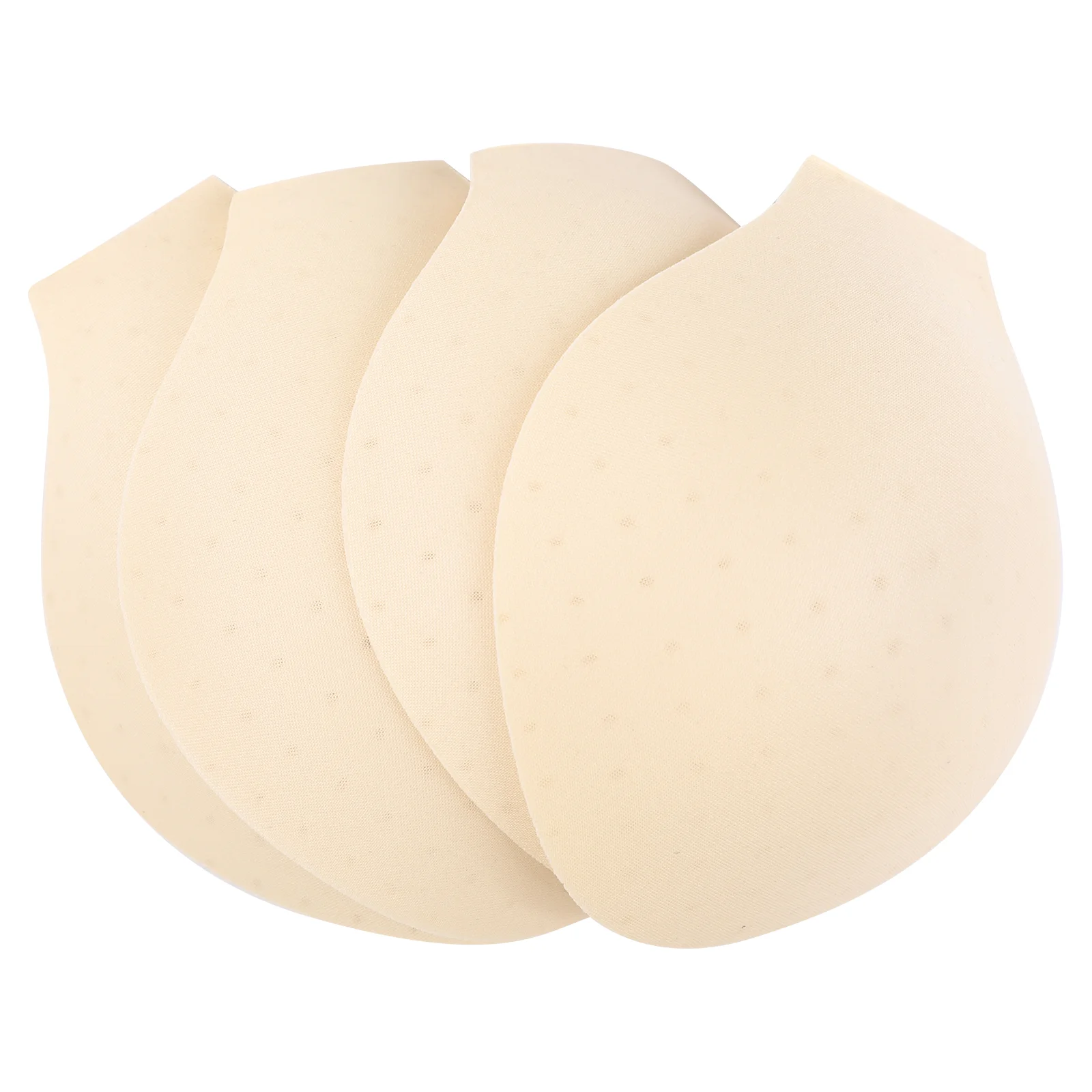 Men's Sponge Cup Insert For Swimwear & Underwear - 2-Pack Beige Support Enhancer