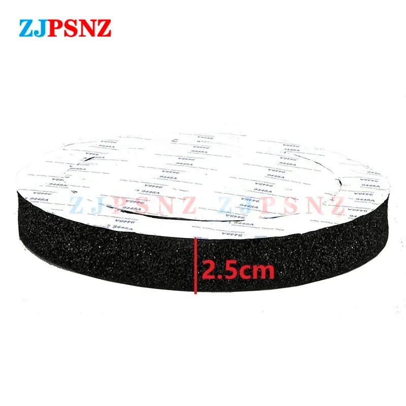 Car Speaker Ring 4/5/6.5 Inch Bass Door Trim Sound Insulation Cotton Audio Speaker Sound Self Adhesive Insulation Ring Universal