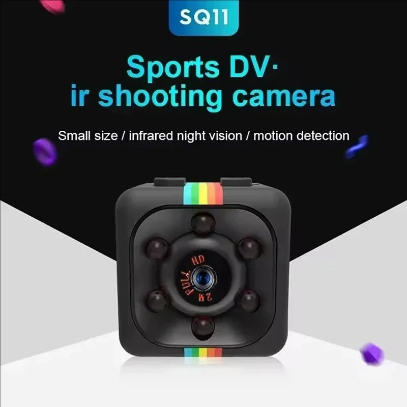 SQ11 Mini 1080P HD IP Camera 30fps Sports DV Outdoor Indoor Security Surveillance Camcorder with Night Vision Video Recorder 3