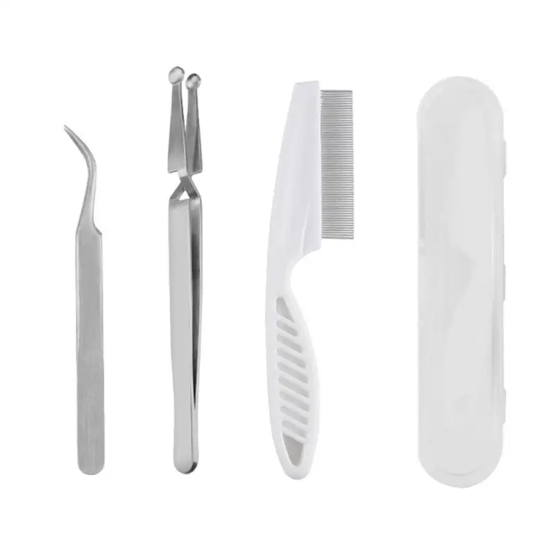 

Dog Tick Remover Kit Easy Use Flea Remover Hook Tweezer For Dogs Tick Clamp Pets Cat Dog Miates Flea Extractor Accessories