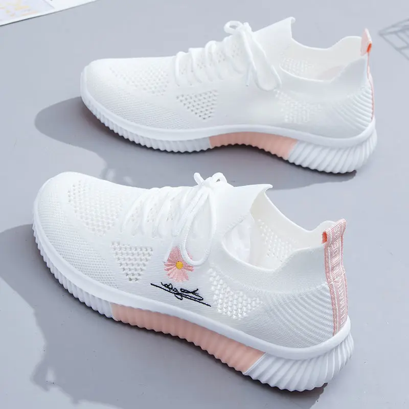 

New Women Sneakers 2023 Summer Autumn High Heels Ladies Casual Shoes Women Wedges Platform Shoes Female Thick Bottom Trainers