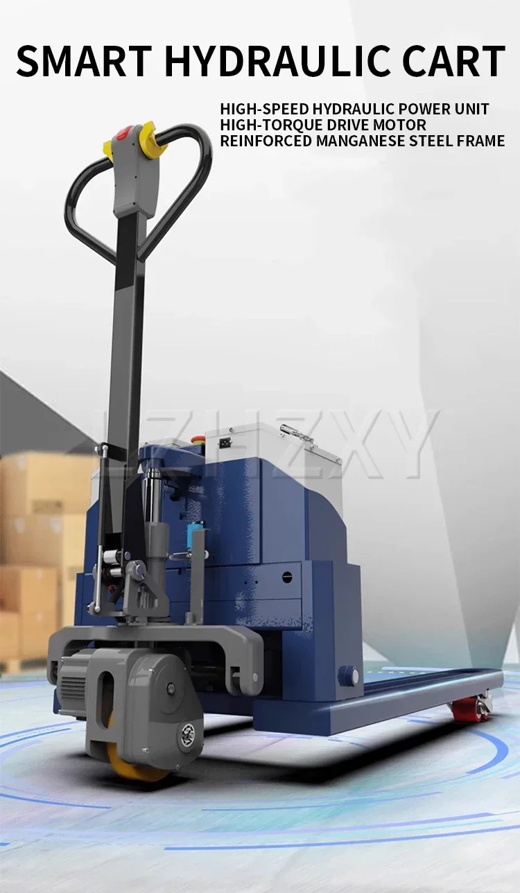 3-Ton Electric Forklifts, 30A/40A/50A/60A Hydraulic Pallet Trucks, Semi-Electric