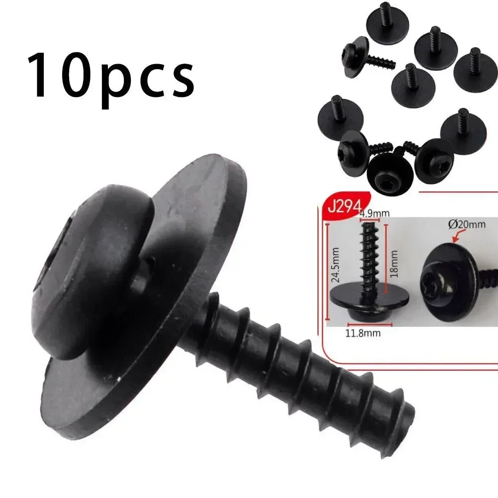 10pcs Under Engine Shield Air Dam Deflector Torx Screw Bolt For Ford For Focus M5-2.2 X 20mm Torx Pan Head Sems Tapping Screw Bo