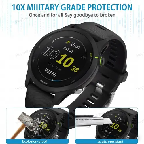 Tempered Glass Compatible for Garmin Forerunner 45 245 745 945 55 255 255S 955 165 235 735 935 Screen Protector Film - Image 3