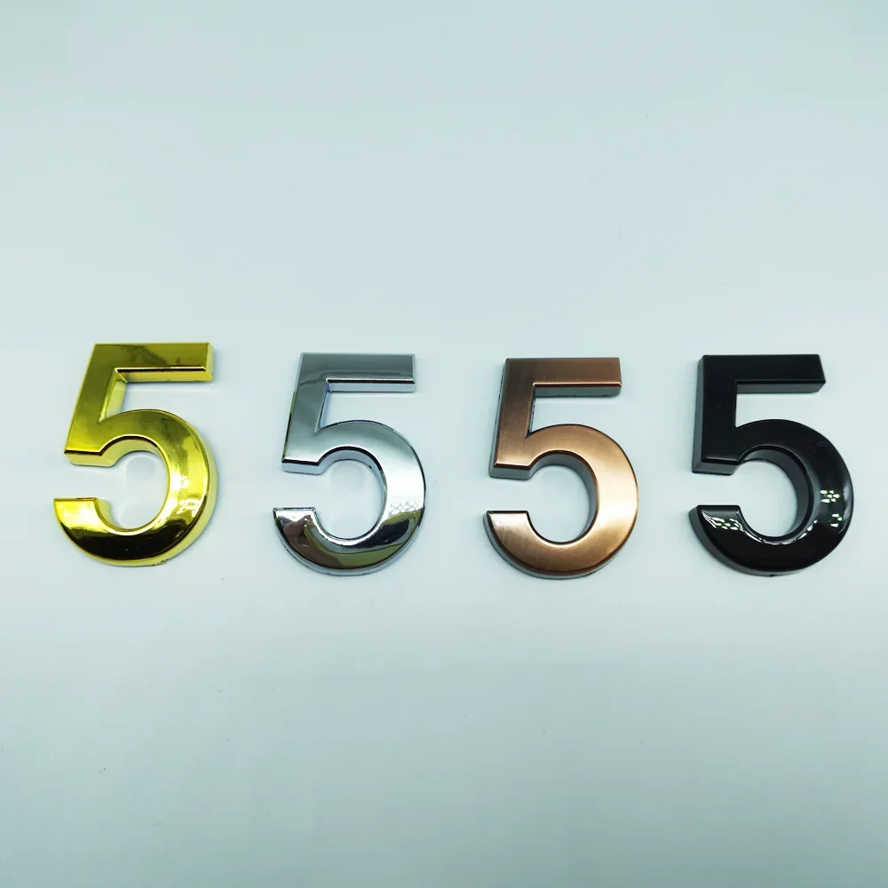 House Number Outdoor Sticker 3.5-12cm Self Adhesive Digits For Apartment Hotel Office Residential