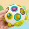 Children's Finger Beetle Fine Training Hand Eye Coordination Digging Hole Ball Puzzle Early Education 4