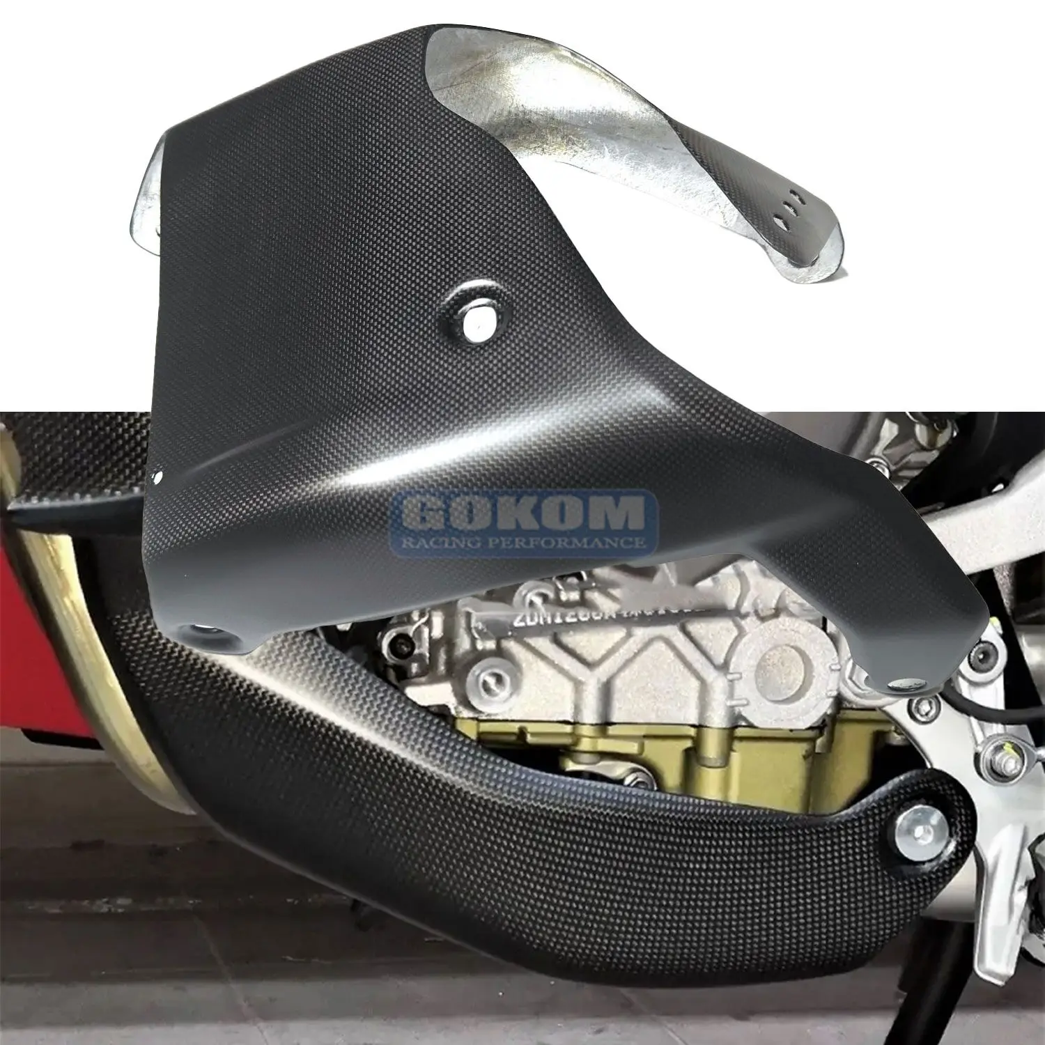 GokomRacingMotorcyclePartsCarbonFiberBottomSidePanelsENGINE