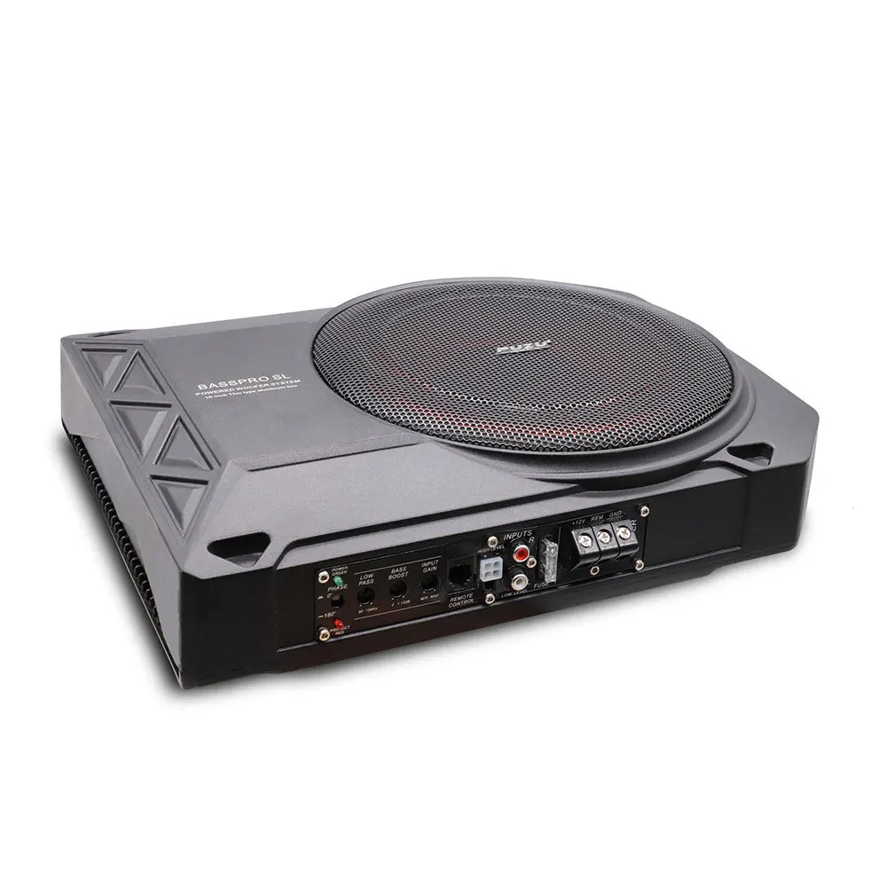 10&ldquo;inch Car Seat Active Subwoofer With Aluminum Case Big Output Power 600W PZ-SU1010