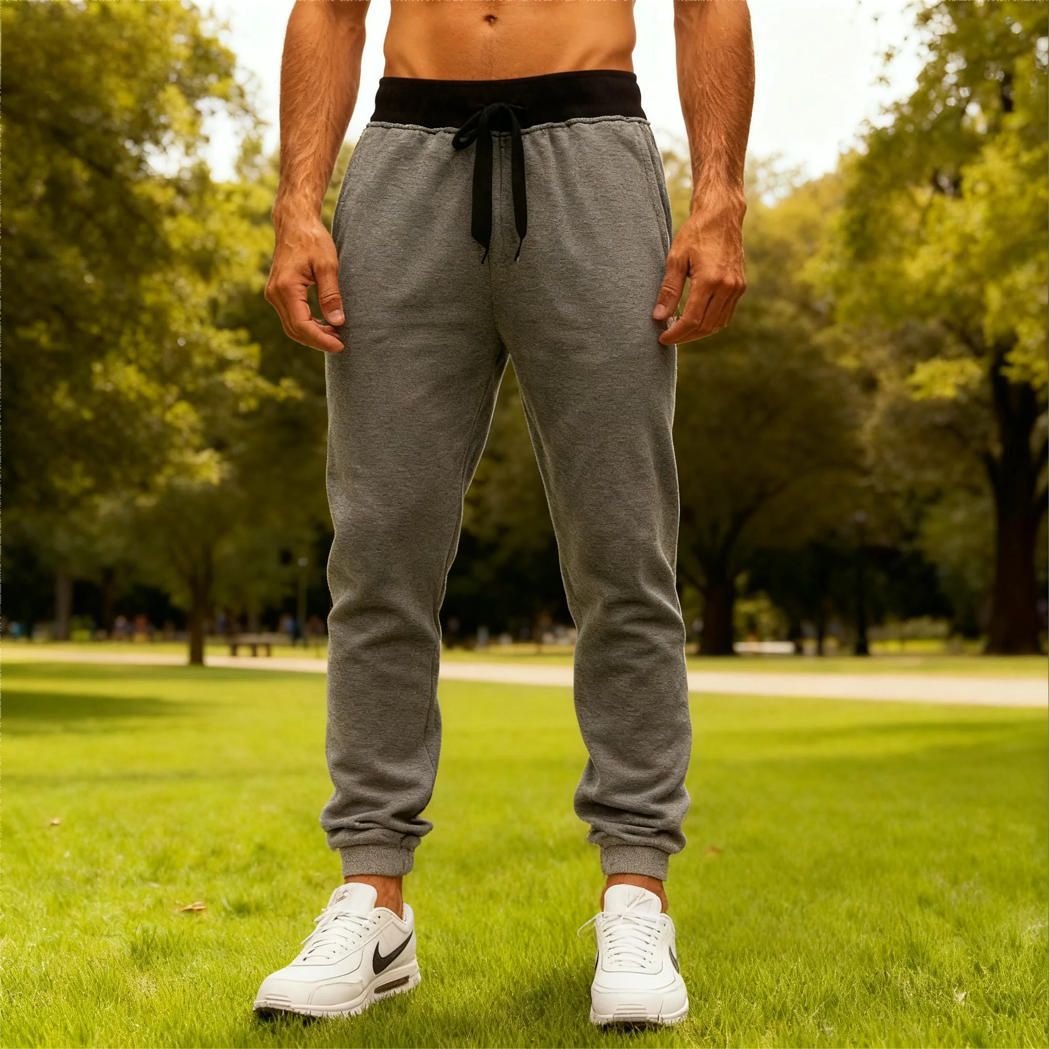 Men Casual Sports Pants Running Workout Jogging Long Trousers 14 S21cc030515924c3b805afb66797683f2k