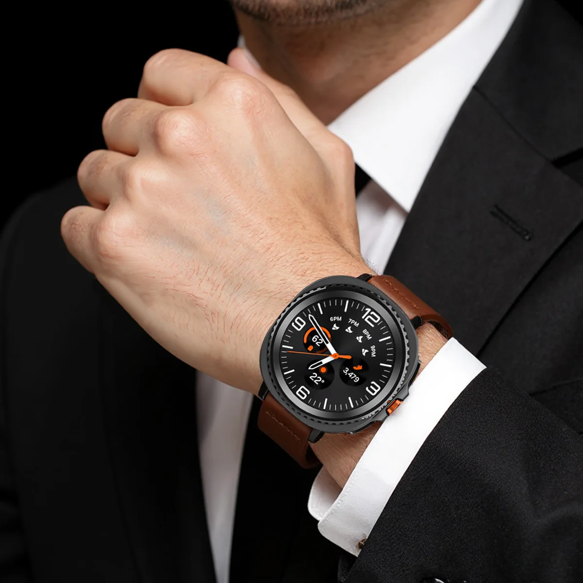 Premium Leather Quick-Fit Watch Strap – Enhanced Comfort & Style