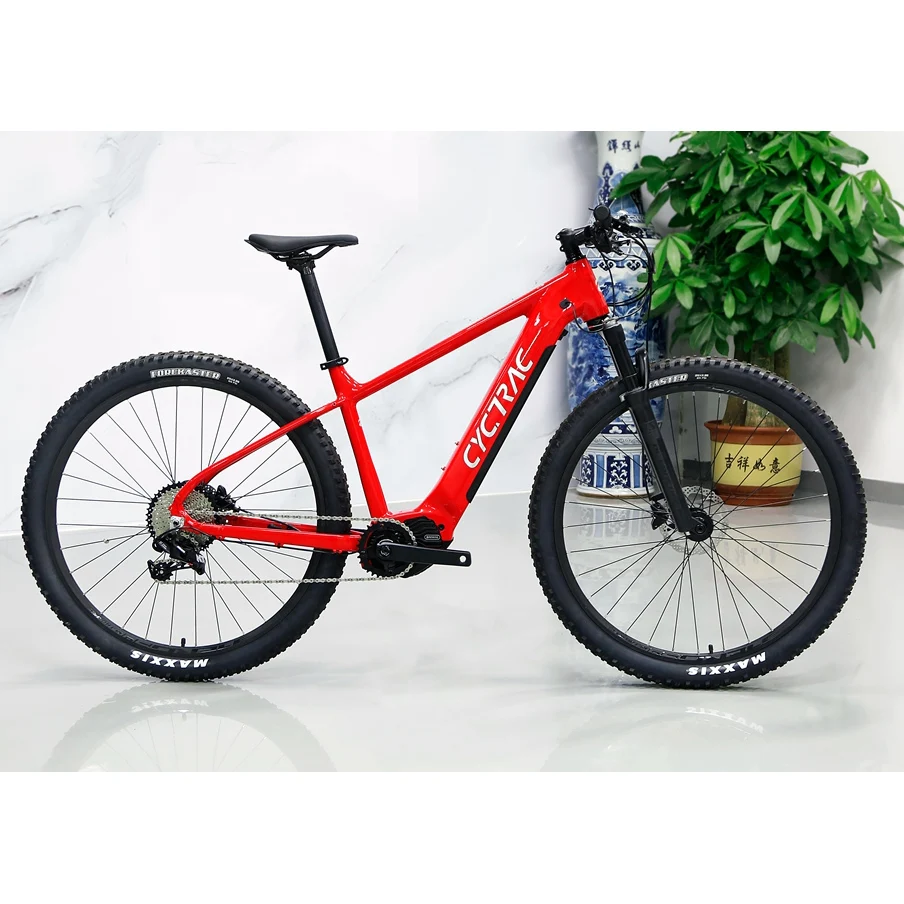 

Free Shipping Aluminum Electric Bike Mountain E-Bike Bafang 500W Mid Drive M600 eMTB Adult Men Bicycle 27.5 29 Inch