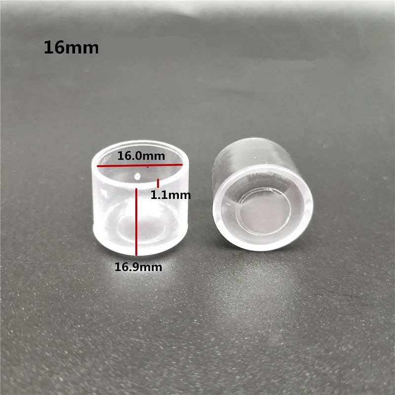 Rubber Chair/Furniture Leg Tips - 16-Pack Floor Protectors