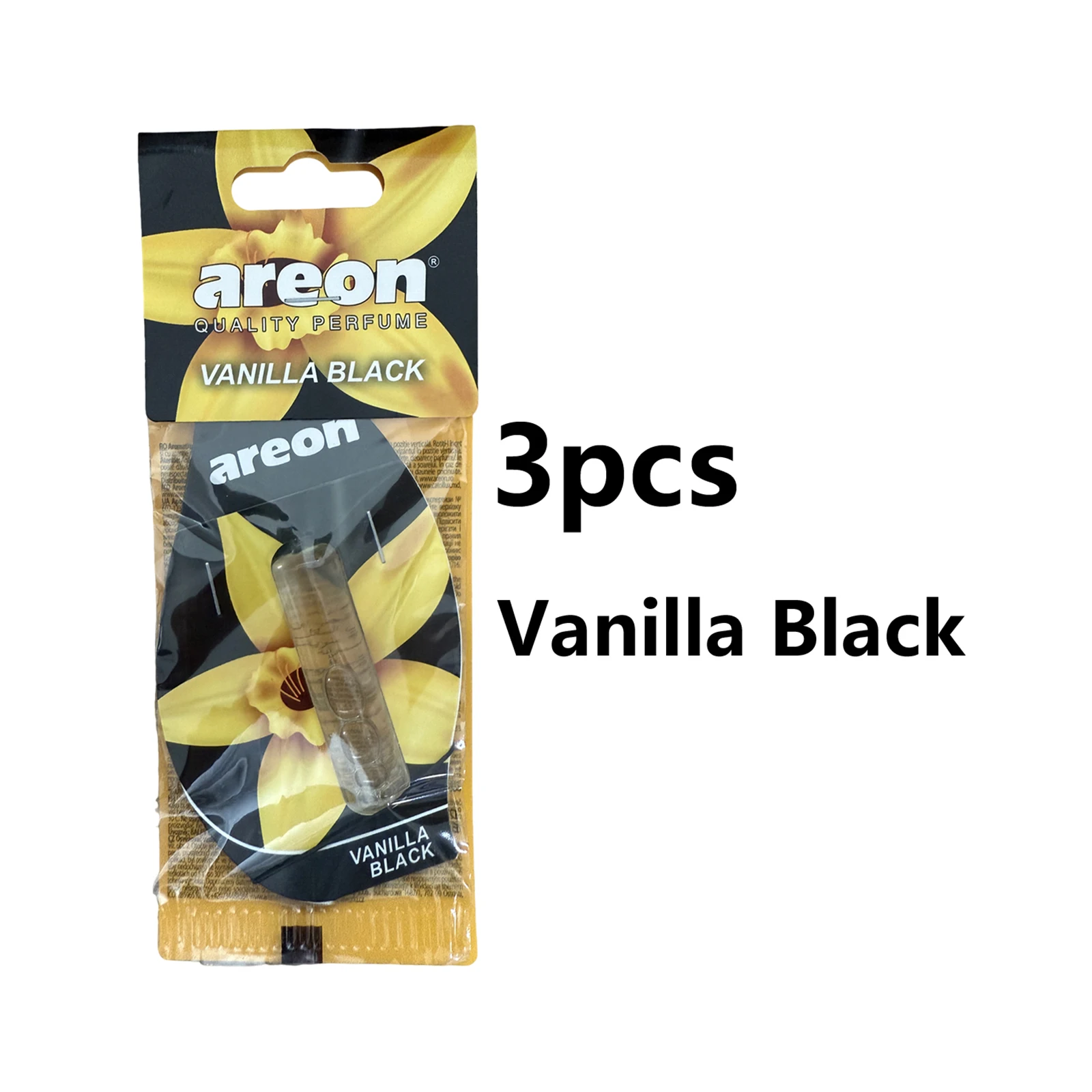 3pcs Vanilla Black