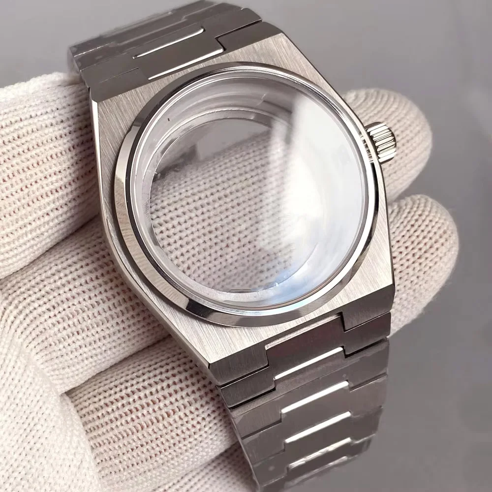 Für PRX Super Player Modell Herrenuhr NH35 Uhrengehäuse Modifikation 40mm für NH36 NH38 NH70 NH71 NH72 4R35 4R36 Polierte Lünette
