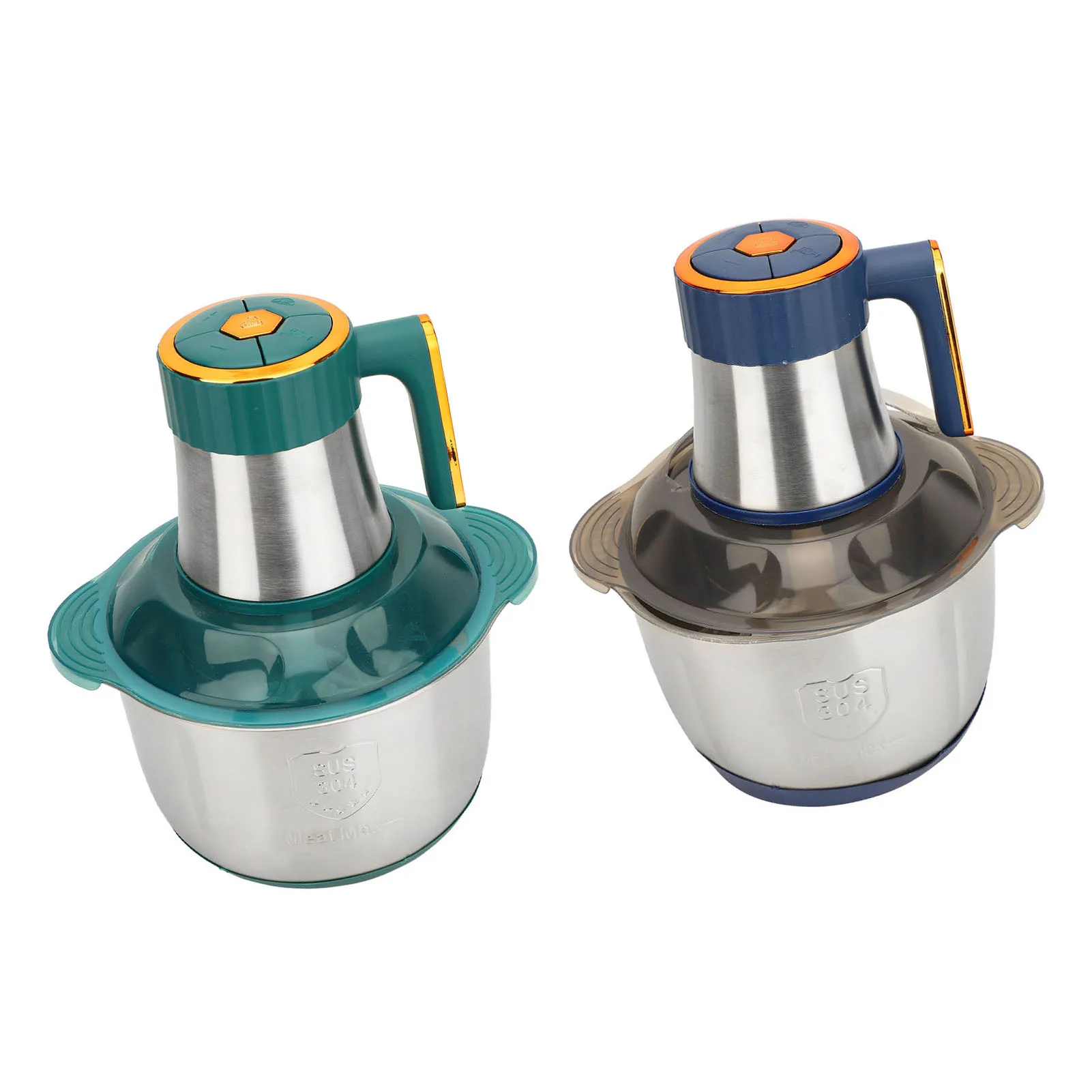 Food Processor 5L Stainless Steel 500W Detachable Multifunctional Labor Saving Electric Food Chopper for Meat Vegetable 3