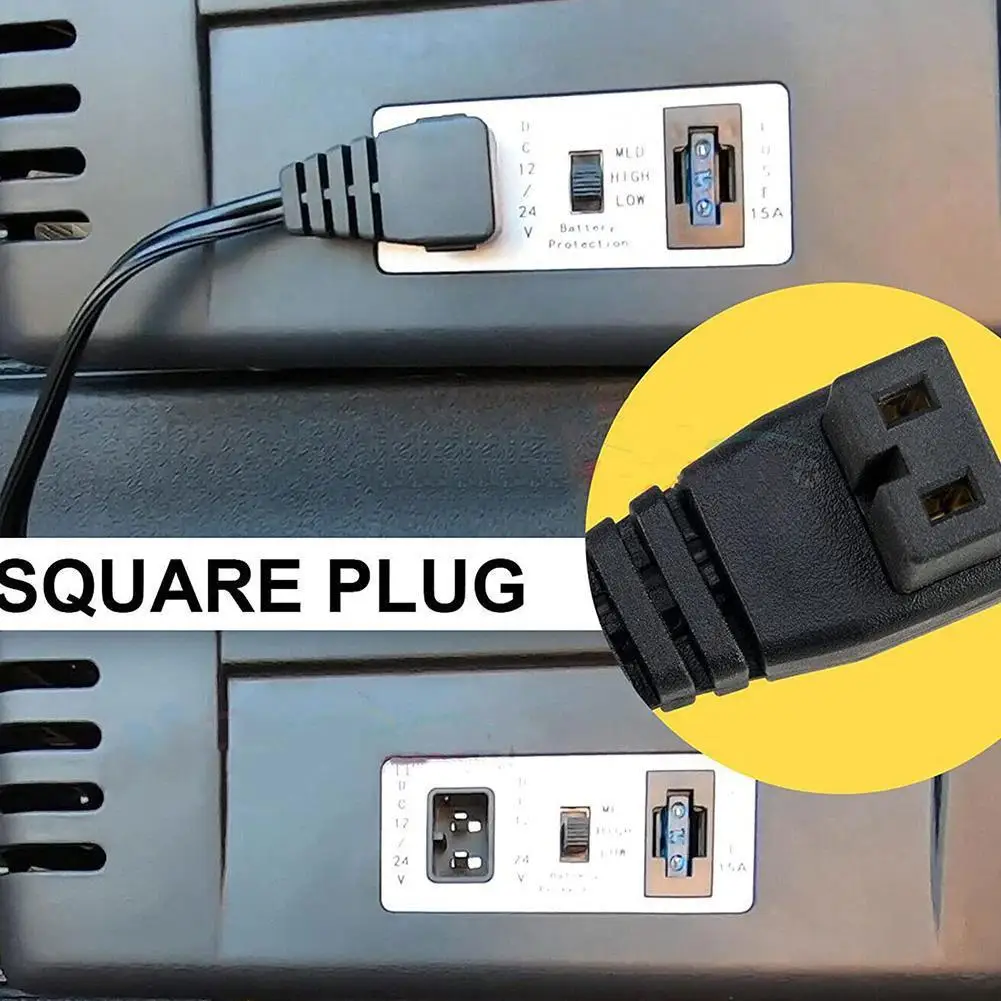 

Удлинитель для автомобильного холодильника, 18 AWG, 12-24 В, 2/3/4 м