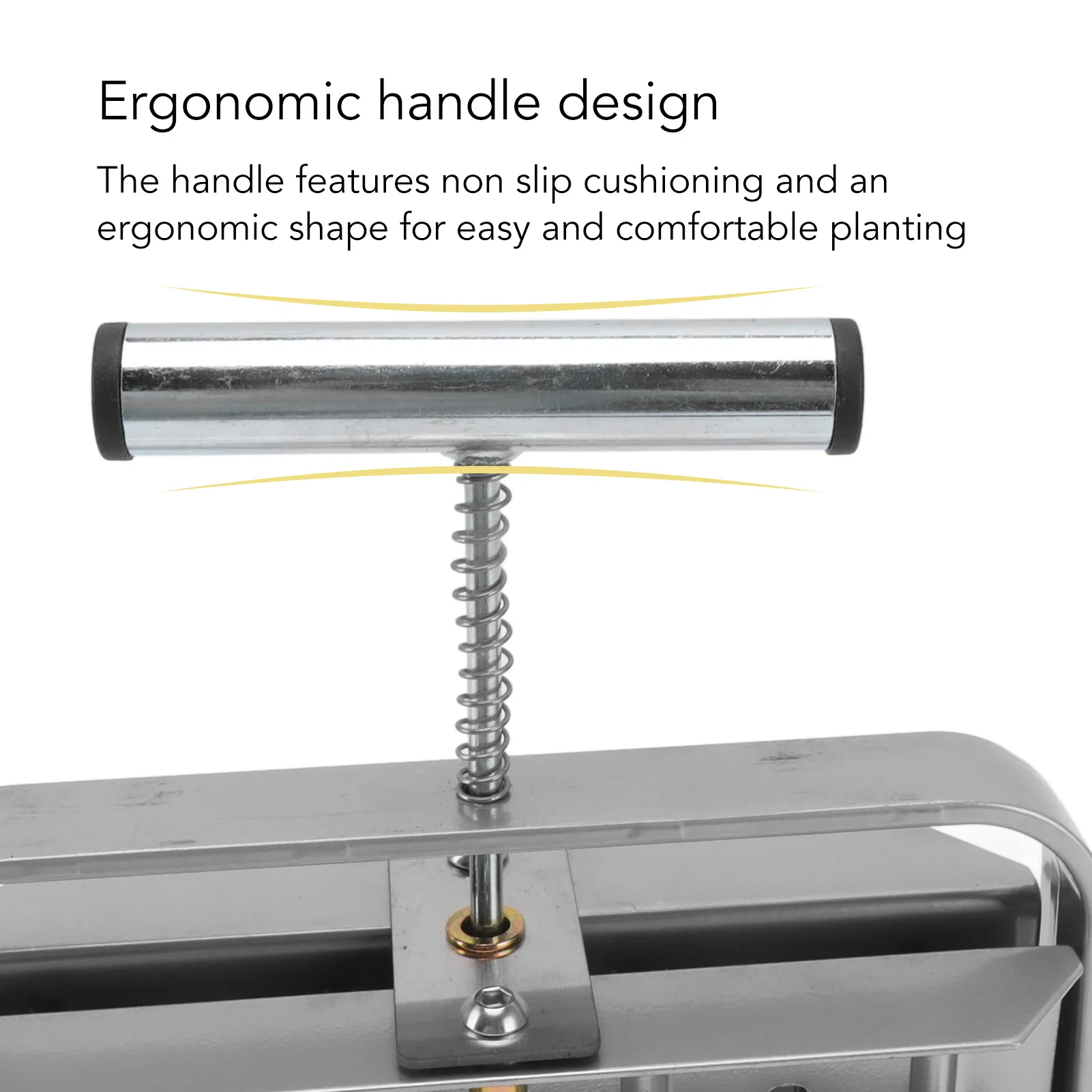 3/4inch Handheld Seedling Soil Blocker Soil Block Maker Stainless Steel Seedling Nursery Tool Durable Soils Blocking Sowing Tool