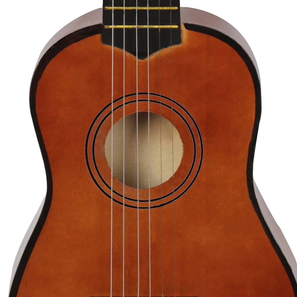21 Inch Acoustic Guitar Ukulele 6 Strings Basswood Guitar Picks For Children Kids Beginners