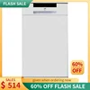 QWSPT SD-9263W 18″ Wide Portable Dishwasher with ENERGY STAR,6 Wash Programs,8 Place Settings and Stainless Steel Tub – White 1