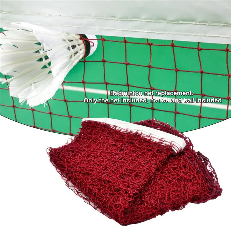 Professional Sport Training Standard Badminton Net Outdoor Tennis Net Mesh Volleyball Exercise 6.1mX0.76m tennis accessories