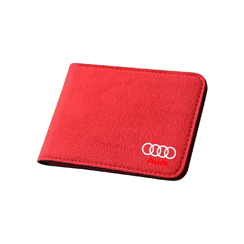 Premium Suede Car Wallet and ID Holder