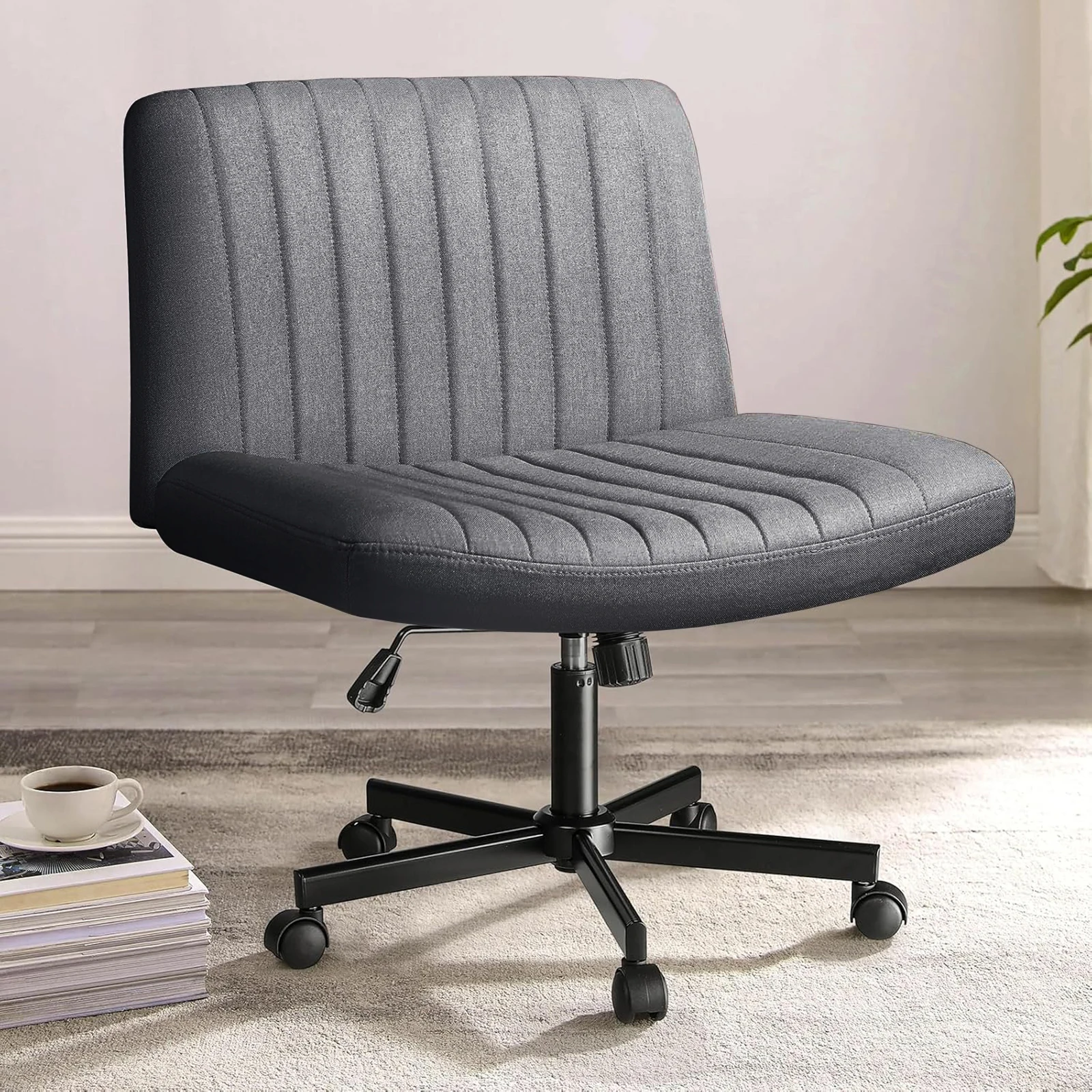 كرسي مكتب مريح متقاطع الأرجل من AnneFish، كرسي مكت...