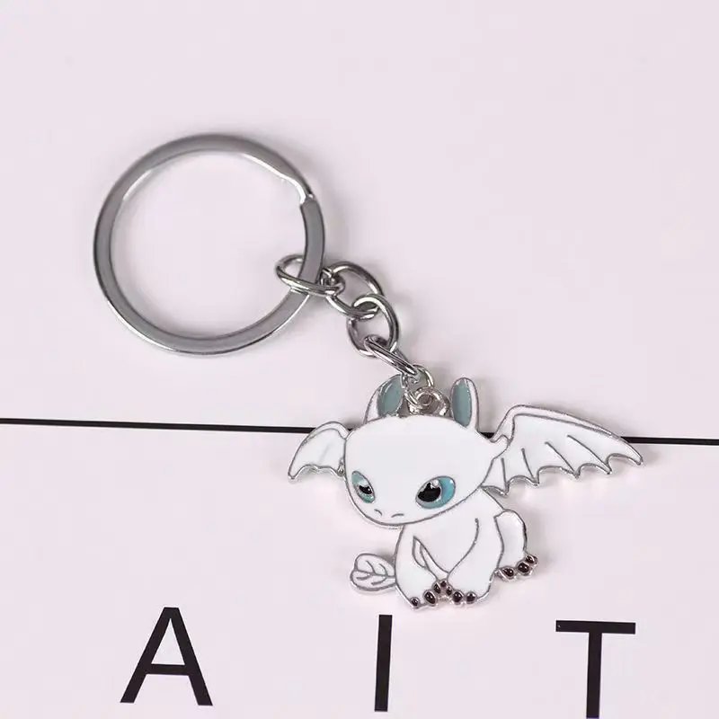 Toothless Dragon Keychain key chain plush keychain bunny keychain balloon dog keychain backpack decoration