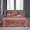 Solid Plain Eucalyptus Cooling Duvet Cover+2Pcs Pillowcase Certified Lyocell Fiber Silky Soft Modal Comfortable Comforter cover 1