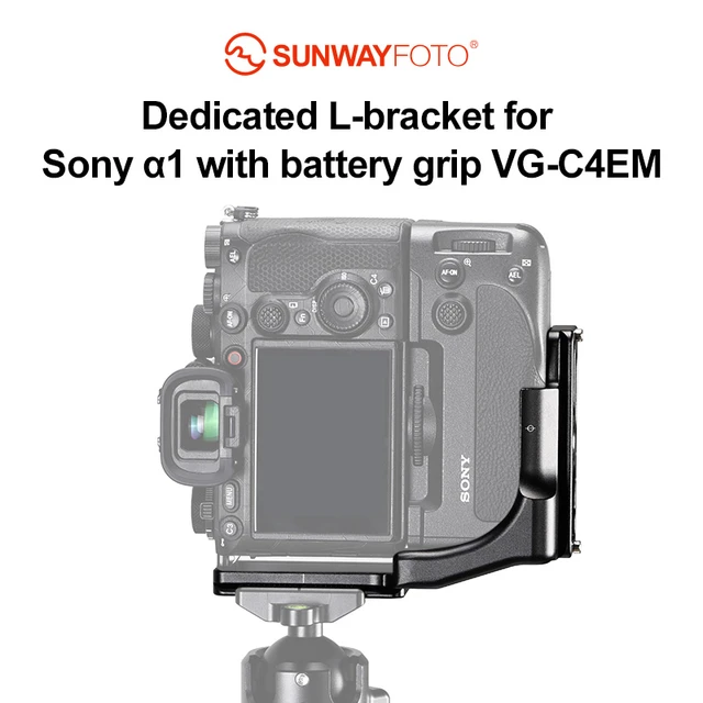 SUNWAYFOTO PSL-A1G L Bracket for Sony a1 with Vattery Grip VG-C4EM