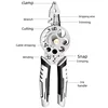 Multifunction turntable wire stripper Cutting Pliers Cable Stripper Cutter For Pressing Pliers Winding Wire Electrician Tools 6