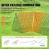 Garden bed Cover 157.5 x 39.4 x 24.2in Outside Corner Frames