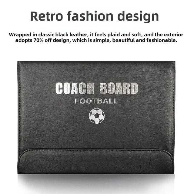 Soccer Tactics Board Football Coaching Training Strategy Teaching Magnet Master 6