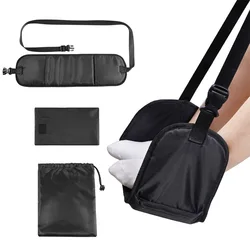 Airplane Footrest-Memory Foam Plane Foot Rest for Airplane Travel Leg Rest Provides Relaxation and Comfortable for Long Flight
