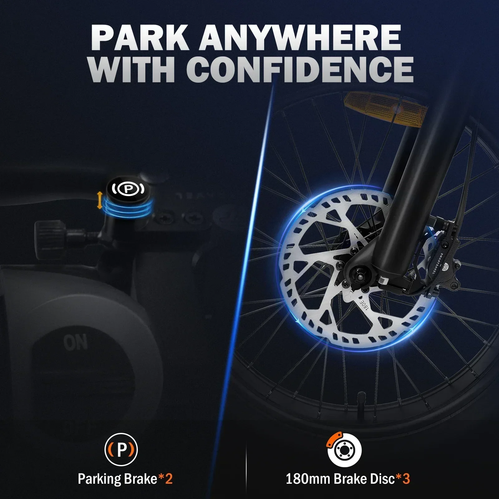 E- Tricycle 750W Powerful Motor 48V30.5AH Large Capacity Dual Batteries, Load Bearing 210 kg Transport Electric Tricycle Bicycle