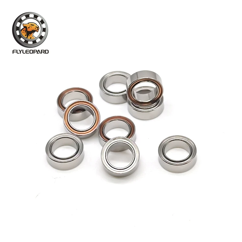 R168ZZ 베어링 10PC 6.35x9.525x3.175mm 이중 차폐 모터 소형 R168 Z ZZ 볼 베어링 R168Z