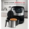 GAFW598 2 in 1-5-Quart Digital Air Fryer + Waffle Maker 3