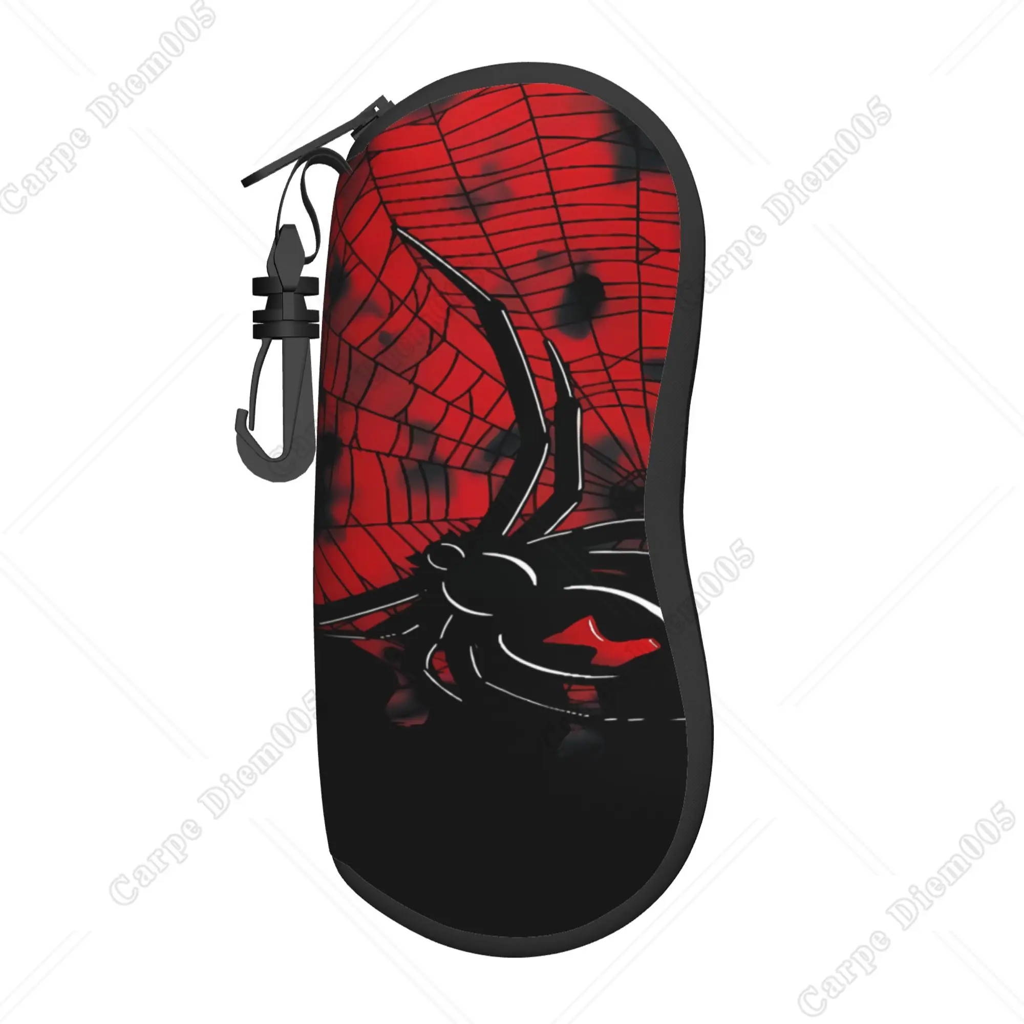 

Gothic Y2K Spider Sunglasses Case Soft Glasses Box for Men Women Sunglasses Pouch Eyewear Accessories Bag Print One Size