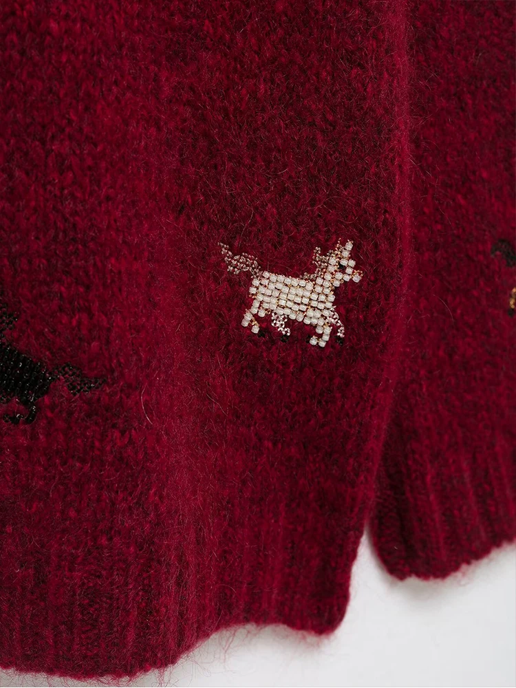 Casual Chic Women Cardigan Sweater V-Neck Long Sleeve Knitted Cardigans Fashion 2025 New Autumn Winter Sweaters Coat ﻿