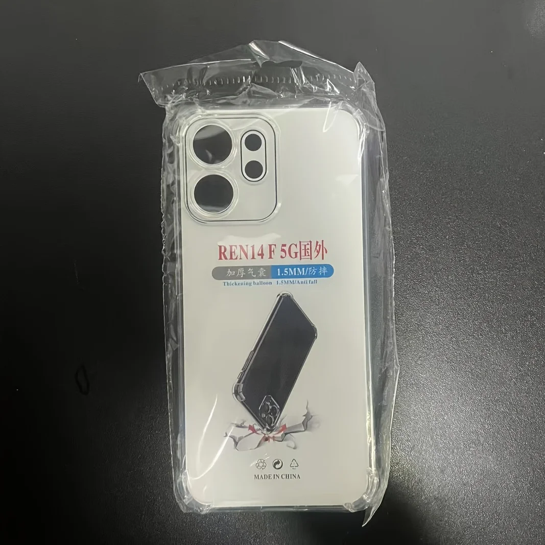 Transparent Soft TPU Silicone Phone Case - Clear Protective Back Cover