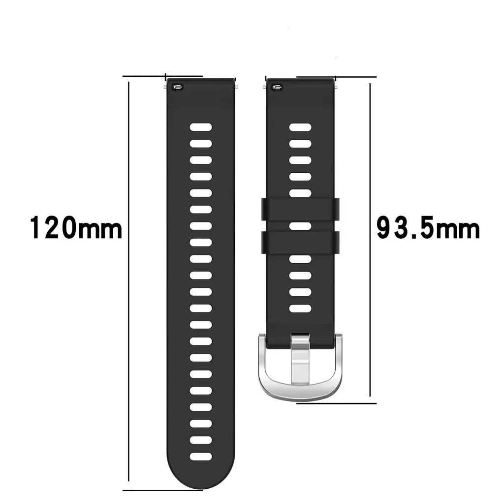 Premium Silicone Sport Replacement Band - Compatible with Popular Garmin Models