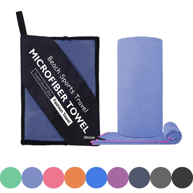 Description Picture 6 of itemQuick-Dry Sports Towel 40X80/76X152CM Super Soft Microfiber Fitness Gym Yoga Running Outdoor Camping Hiking Riding Beach Towel