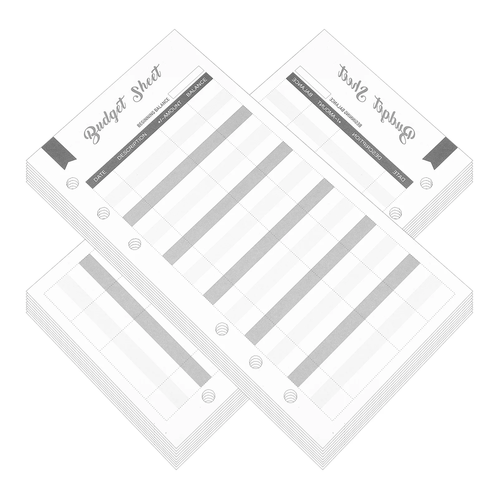 

60 шт., Картонные листы для ежедневного планировщика