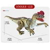 Electric Dinosaur Toy 2.4G Model Luminous Roaring Dinosaur Kids Party Favor 6