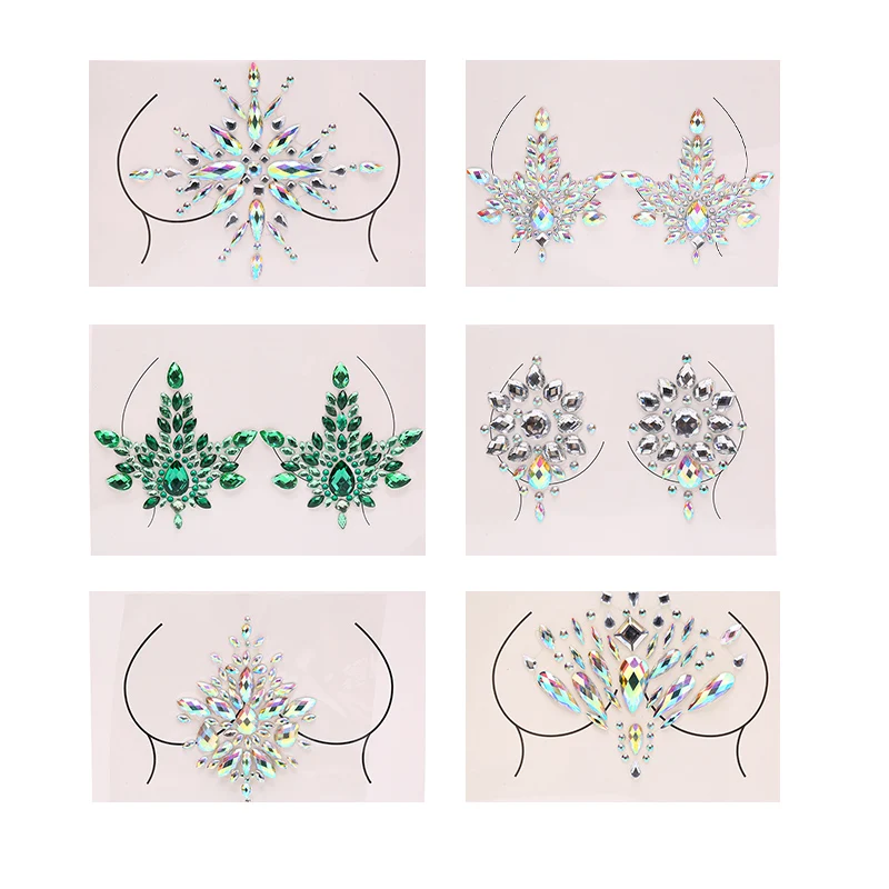 Juego De 3 Unids/set De Pegatinas De Arte De Cristal Para Coche, 18cm X 13,5 Cm, Agujeros De