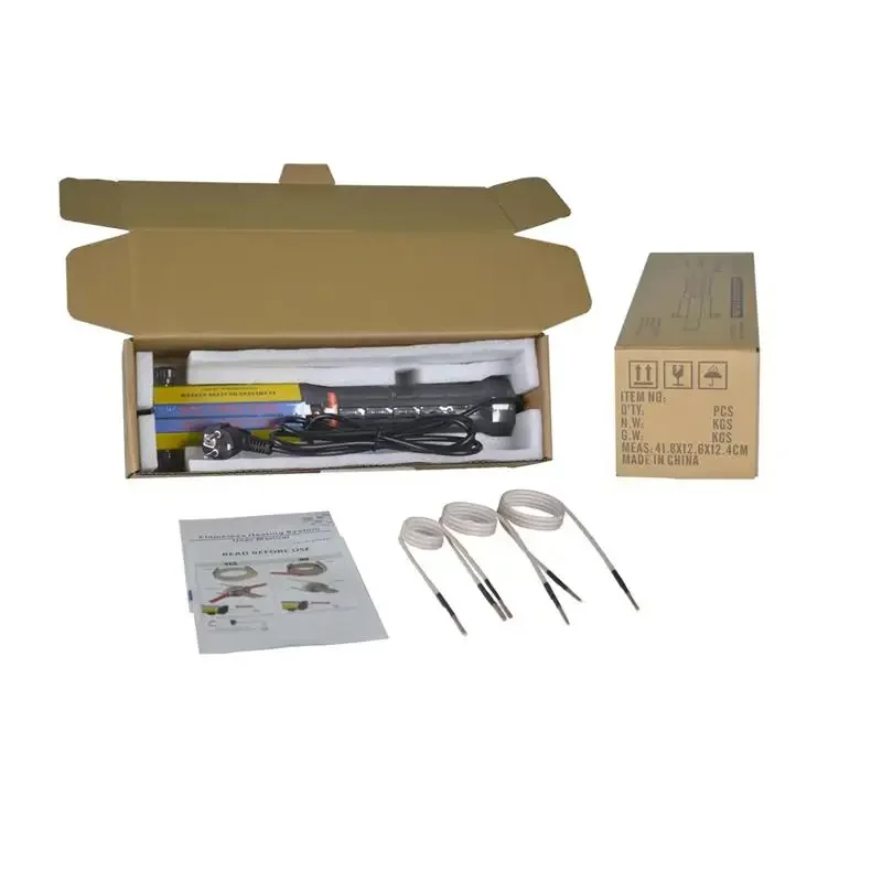 1000W Magnetic Induction Heater Kit 110V 220V Automotive 1000W Flameless Heat Induction Heating Machine 3 Coils Car Repair Tool
