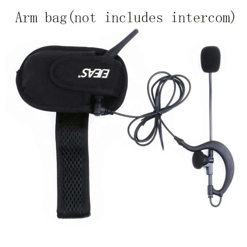 4/1 PCS Referee Interphone Armband Bags For EJEAS V6C Pro V4C Plus VNETPHONE V6C Portable Soft Pouch Walkie Talkie Accessories