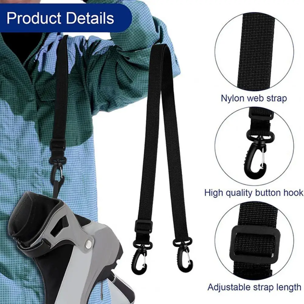 4Pcs Ski Gloves Safety Strap Elastic Ski Gloves Wrist Strap Winter Sports Gloves Leash Holder Ski Accessory for Skiing Mountaine 2