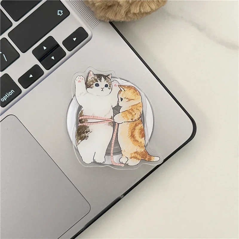 Cute Cat Magnetic Phone Grip Stand For Iphone Magsafe Compatible_voghion.com