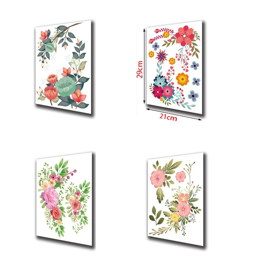 Green Leaf Toilet Sticker 3